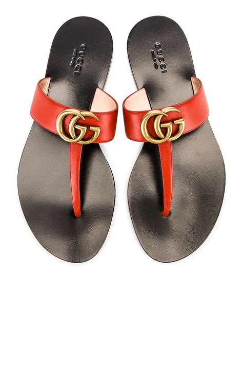 do gucci thong sandals run small|Gucci unisex sandals.